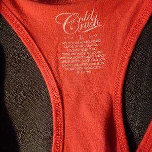 Red Tank Top NO FRINGE LARGE